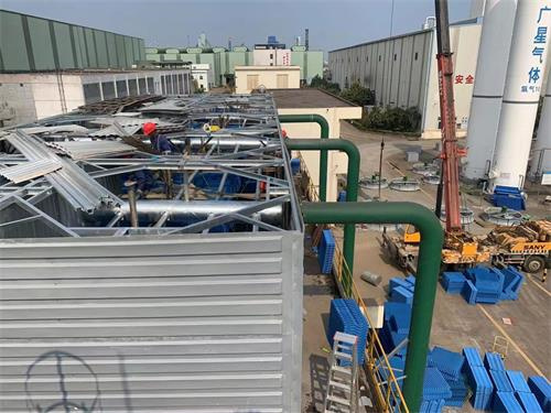 工業冷卻塔的安裝知識,工業冷卻塔安裝過程