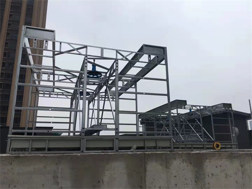 東莞圓形冷卻塔填料的2種清洗方法,東莞圓形逆流式冷卻塔