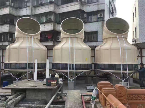 冷卻塔配件之間的配合相當重要及風機葉片出現斷裂應
