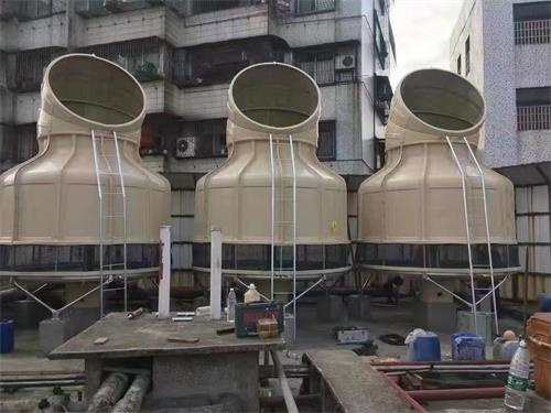 圓形冷卻塔的配水和噴濺裝置,圓形冷卻塔安裝圖